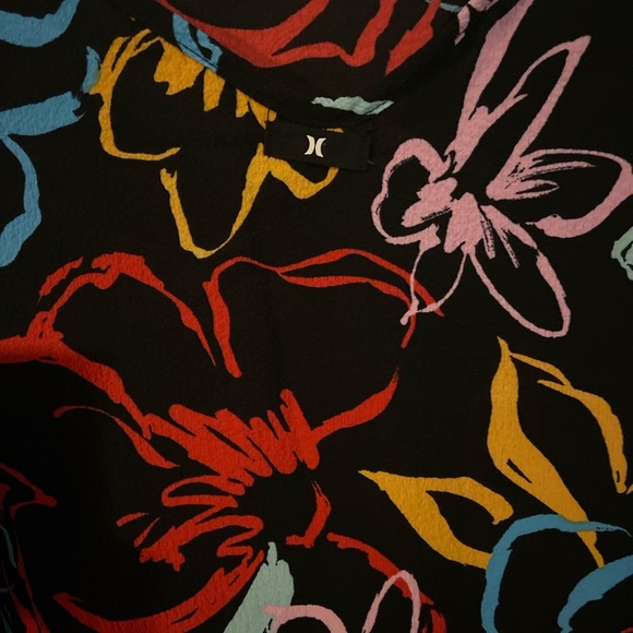 Hurley mini dress colorful coverup. - Picture 10 of 12